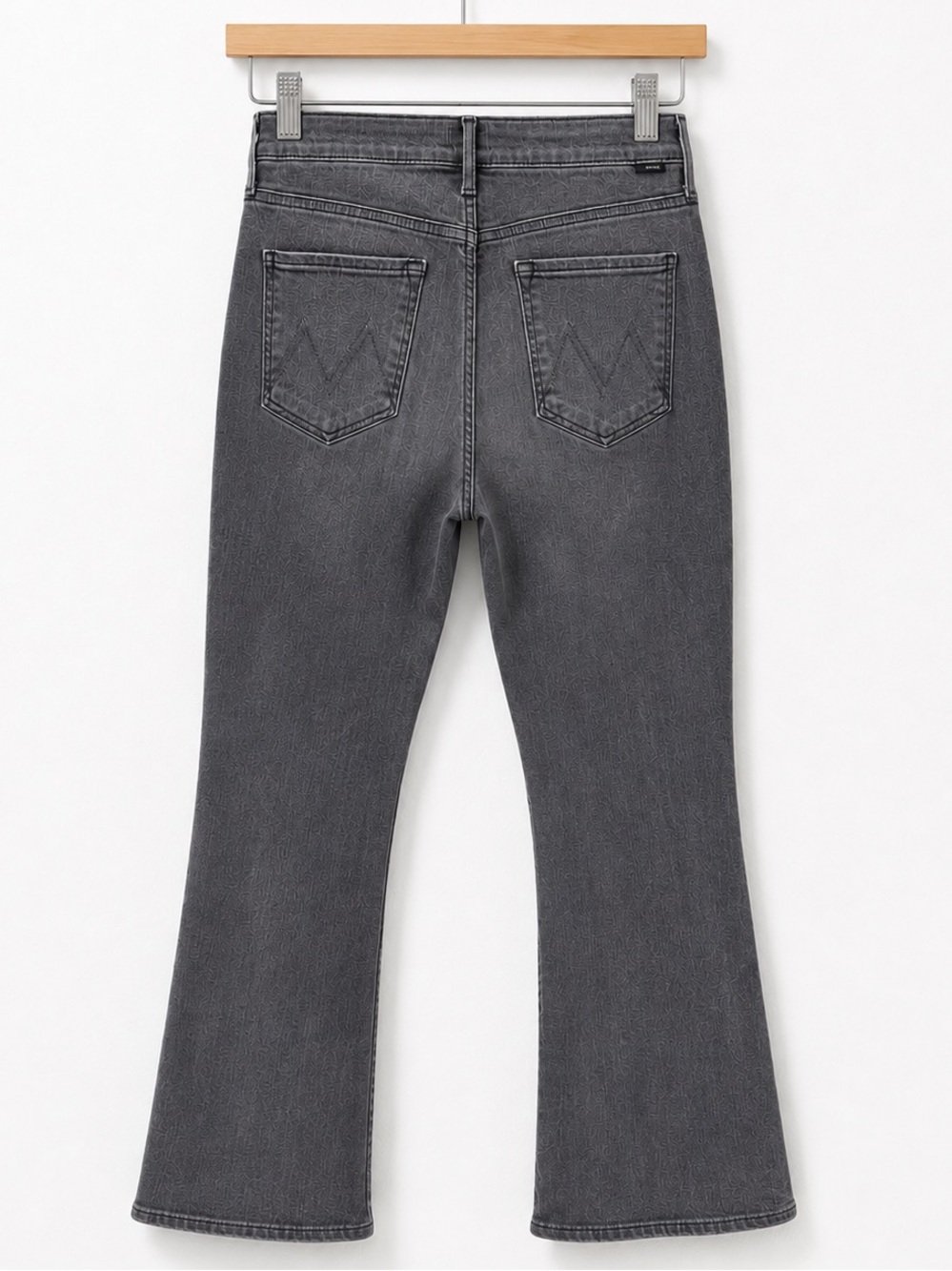 MOTHER The Outsider Flood High Waist Ankle Boot jeans “Just One More” SZ 31 - Picture 8 of 12